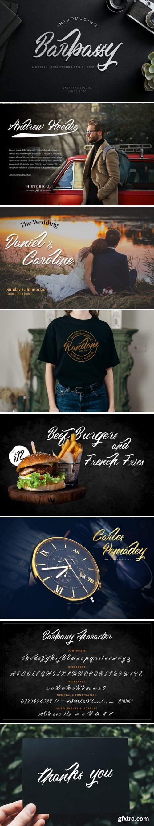 Barbassy Font