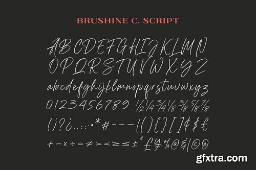 CM - Brushine Collective Font Duo 4576864