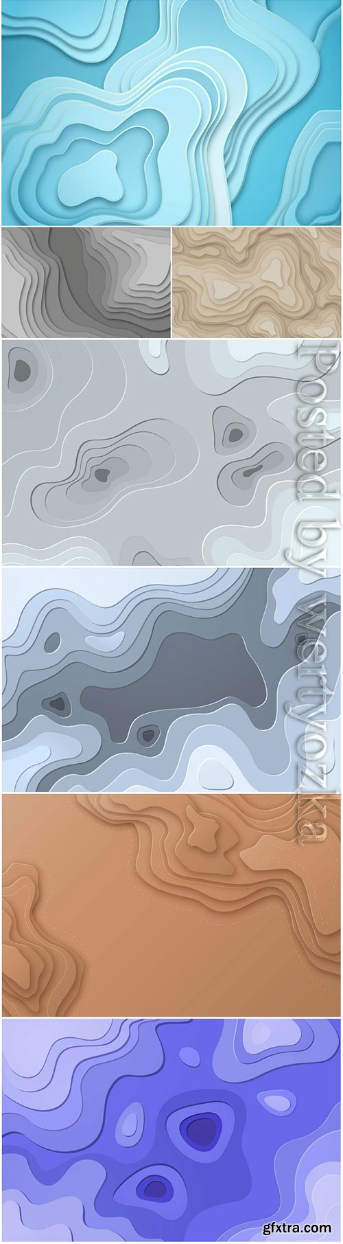 Topographic map wallpaper vector background concept Topographic map wallpaper vector background concept