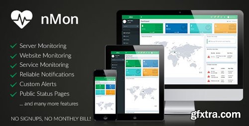 CodeCanyon - nMon v1.9 - Website, Service & Server Monitoring - 20617497 CodeCanyon - nMon v1.9 - Website, Service & Server Monitoring - 20617497