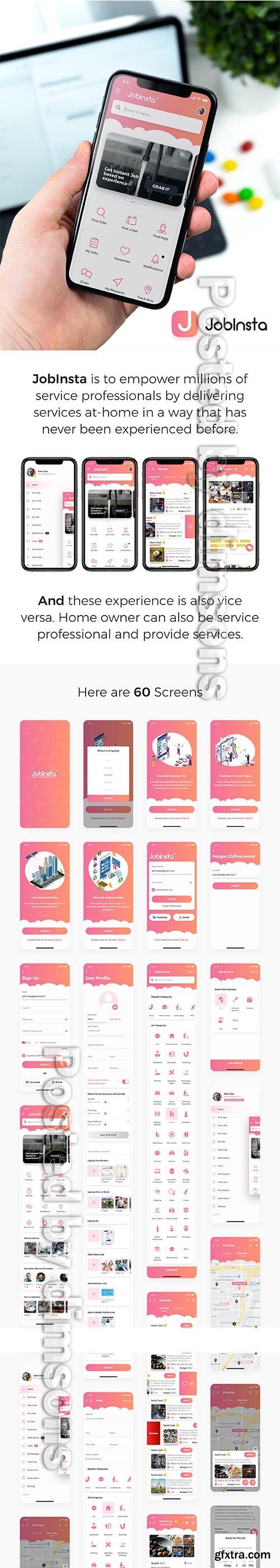 JobInsta UI Kit