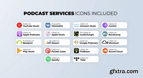 Videohive - Podcast Visualizations Pack - 27588818