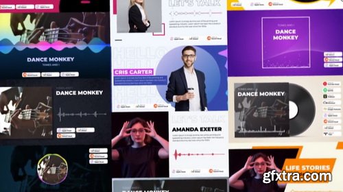 Videohive - Podcast Visualizations Pack - 27588818