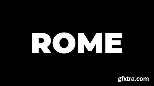 Videohive - ROME Titles - 27925383