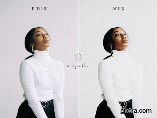 CreativeMarket - Minimal DARK SKIN Lightroom Presets 5155821