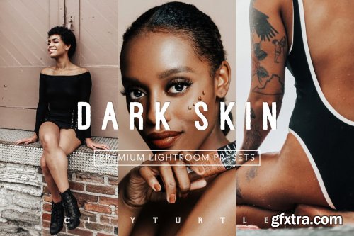 CreativeMarket - Minimal DARK SKIN Lightroom Presets 5155821