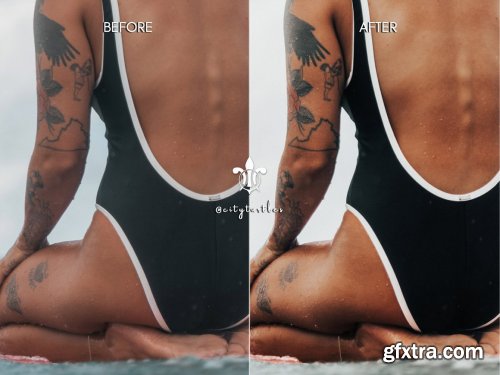 CreativeMarket - Minimal DARK SKIN Lightroom Presets 5155821