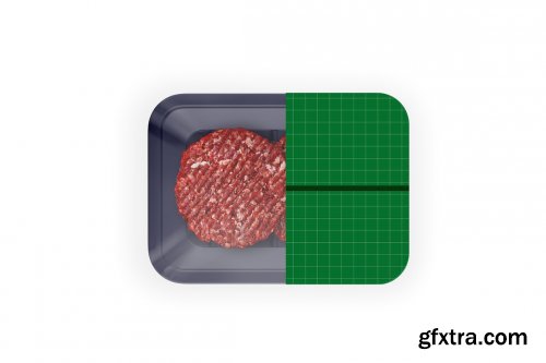 Organic Beef Cutlets Mockup 5242220