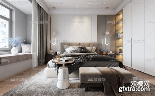 Modern Style Bedroom 466