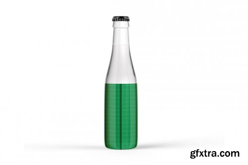 CreativeMarket - Tonic Water Bottle Mockup 5276745