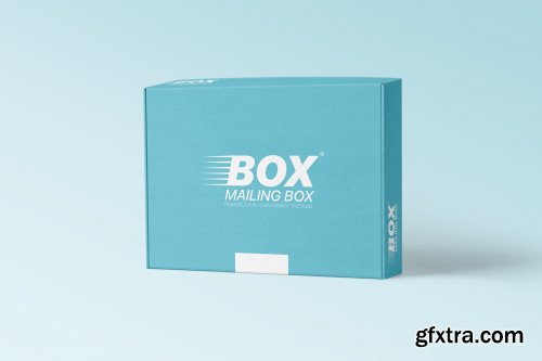 Mailing Box Mockups Set