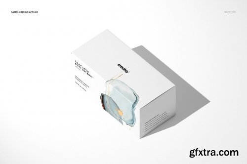 CreativeMarket - Snap Lock Bottom Box Mockup Set 4665922