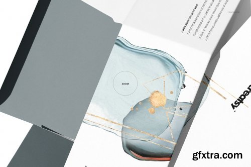 CreativeMarket - Snap Lock Bottom Box Mockup Set 4665922