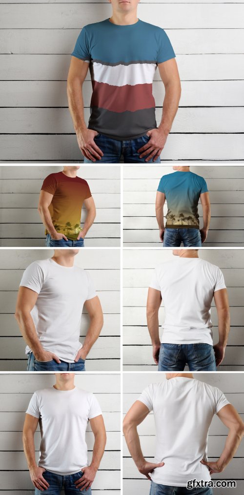 T-shirt Mockup Set 193494434