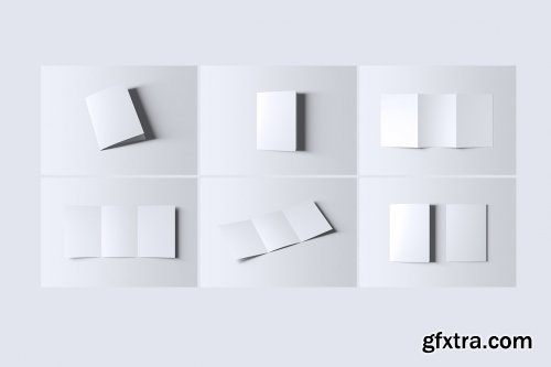 CreativeMarket - Tri-Fold A4 Brochure Mockup 4550362