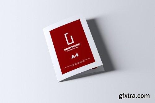 CreativeMarket - Tri-Fold A4 Brochure Mockup 4550362