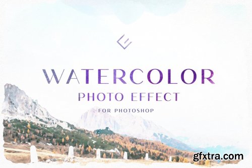 CreativeMarket - Watercolor Photo Effect 4970039