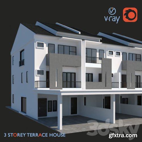 3 Storey Terrace House 