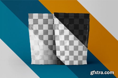 CreativeMarket - Stand Up Pouch Mockup Set 5284160