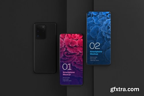 CreativeMarket - Galaxy S20 Ultra Device Mockup 5217166