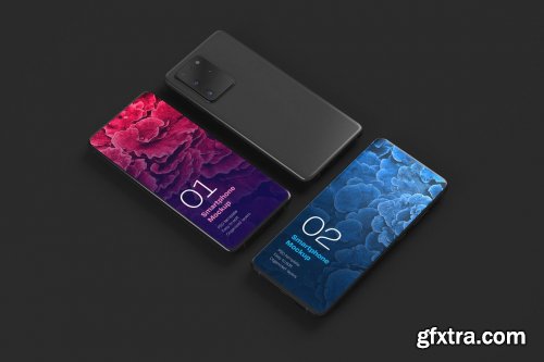 CreativeMarket - Galaxy S20 Ultra Device Mockup 5217166