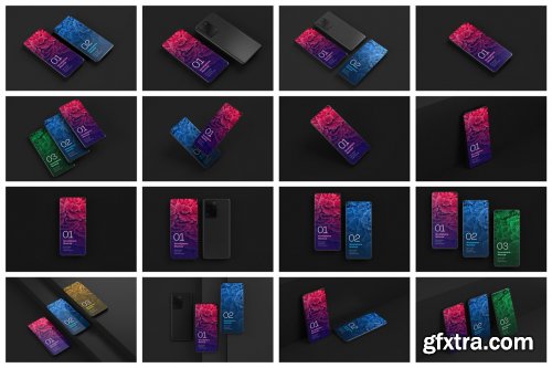 CreativeMarket - Galaxy S20 Ultra Device Mockup 5217166