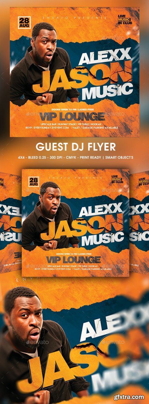 GraphicRiver - DJ Flyer 28300121