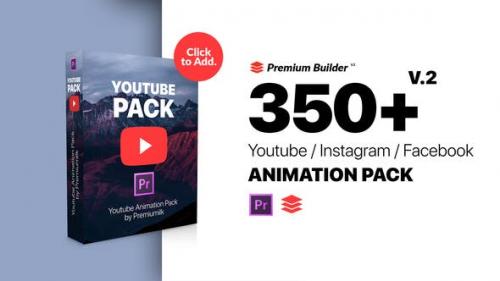 Videohive - Youtube Pack - MOGRTs for Premiere &amp; Extension Tool