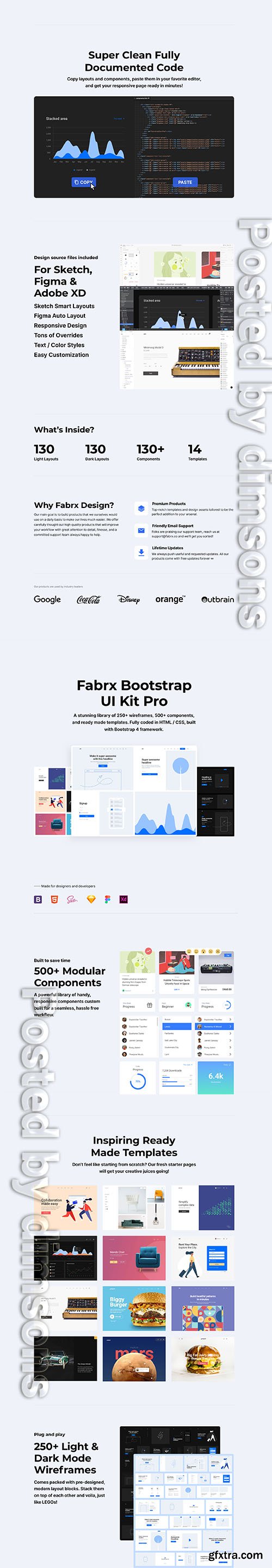 Fabrx UI Kit Pro for Bootstrap Fabrx UI Kit Pro for Bootstrap