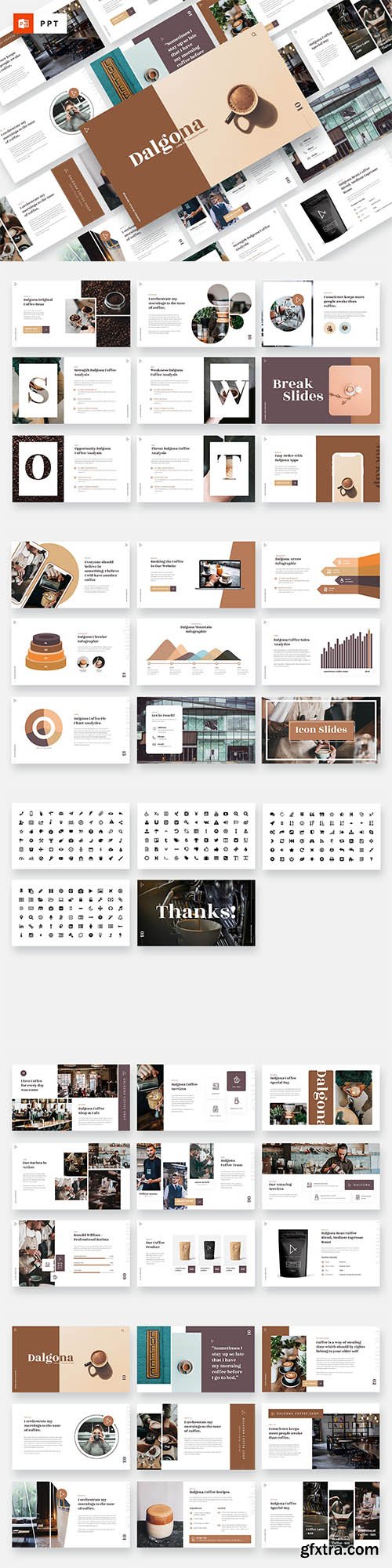 DALGONA - Coffee Shop & Cafe Powerpoint Template DALGONA - Coffee Shop & Cafe Powerpoint Template