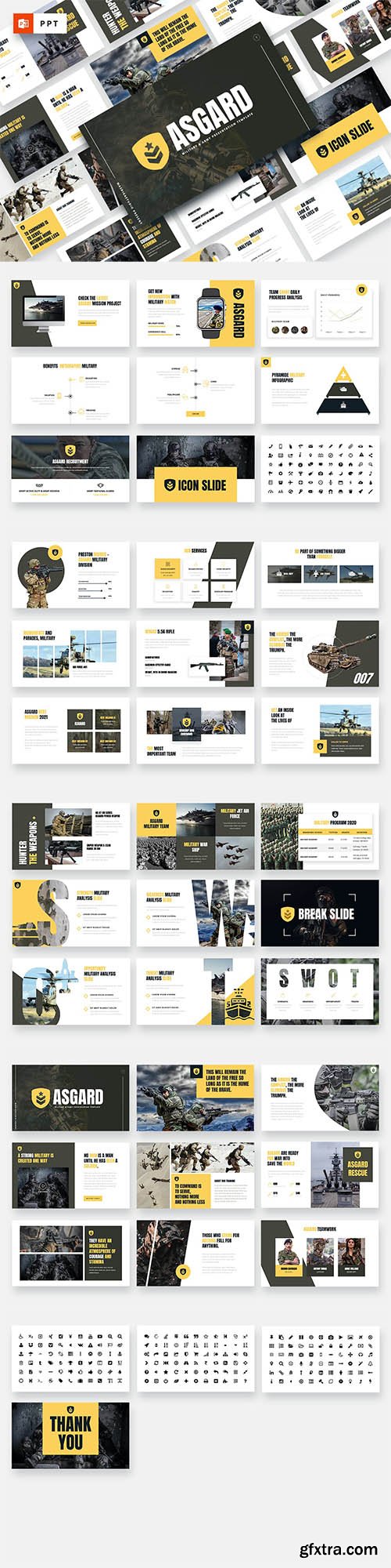 ASGARD - Military & Army Powerpoint Template ASGARD - Military & Army Powerpoint Template