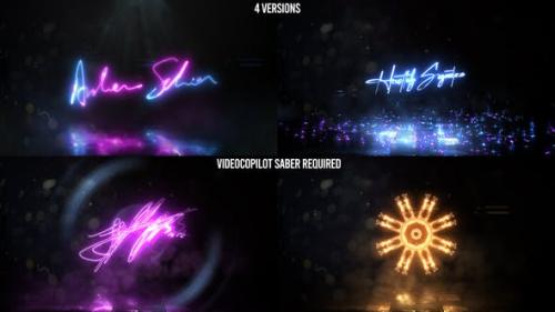Videohive - Neon Signature Reveal Pack