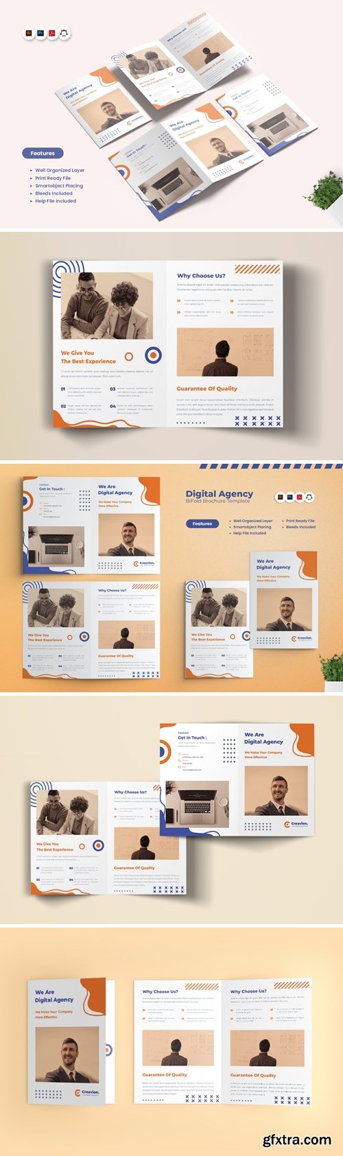 Creative Agency BiFold Brochures