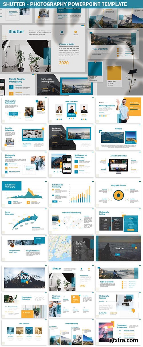 Shutter - Photography Powerpoint Template Shutter - Photography Powerpoint Template