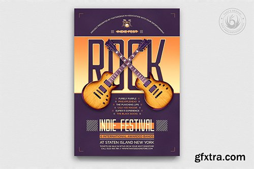 Indie Fest Flyer Template V8 Indie Fest Flyer Template V8