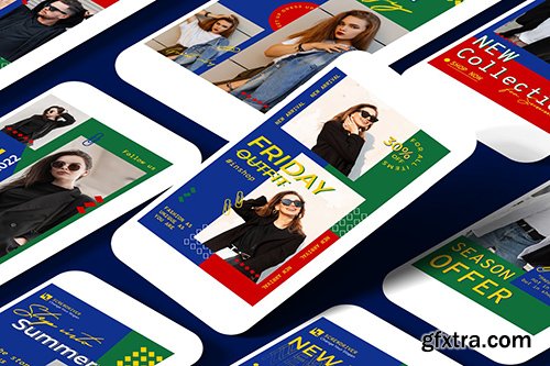 Fashion Instagram Post & Stories Fashion Instagram Post & Stories