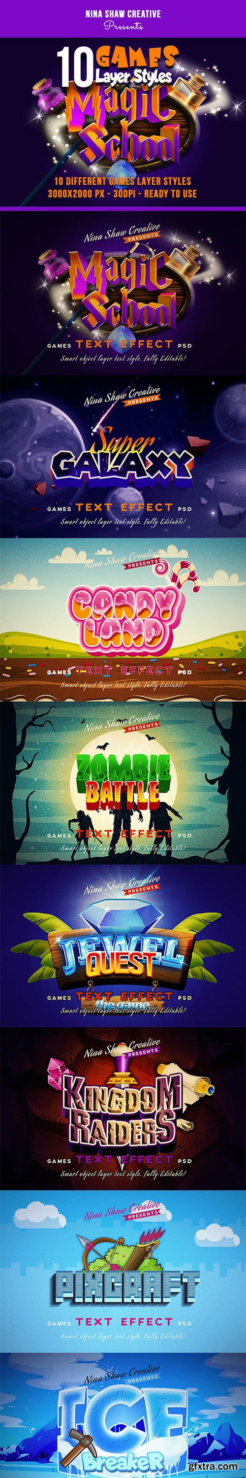 GraphicRiver - Games Text Effects 27366853