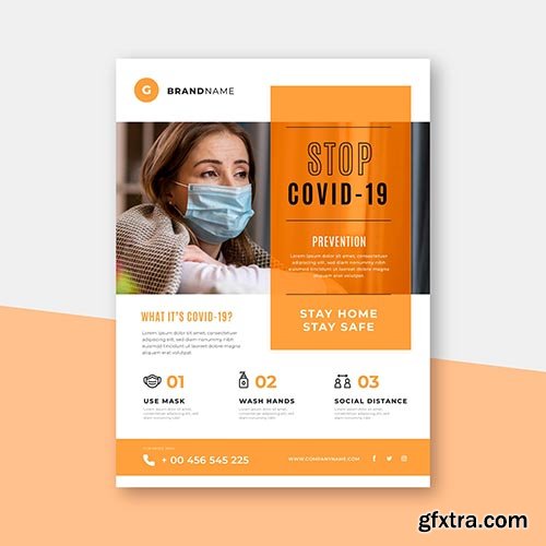 Informative Coronavirus Flyer