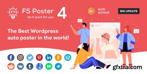 CodeCanyon - FS Poster v4.0.7 - WordPress Auto Poster & Scheduler - 22192139 - NULLED
