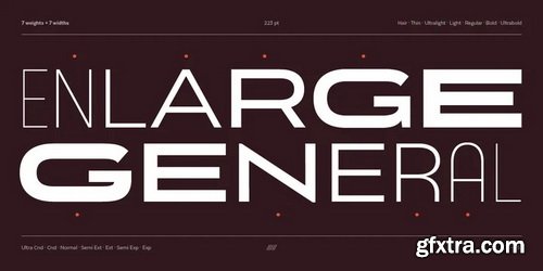 Organetto Font Family