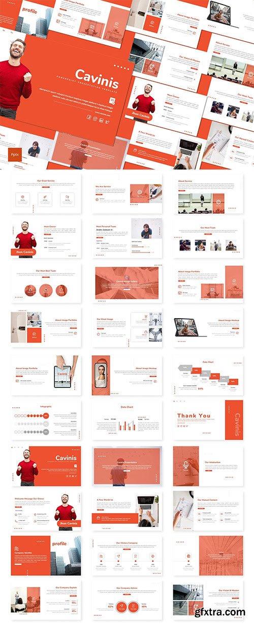Cavinis - Business Powerpoint, Keynote and Google Slides Template