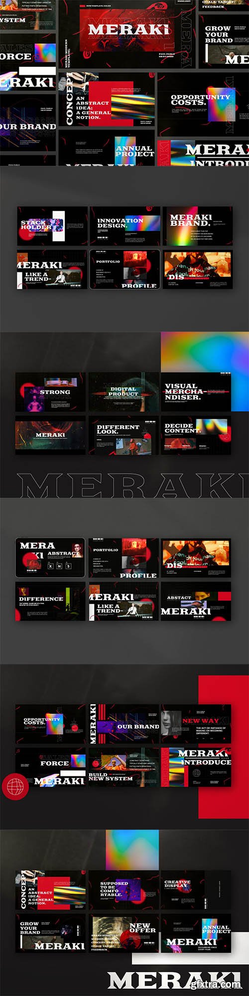Meraki - Urban Creative Agency Powerpoint, Keynote and Google Slides