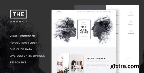 ThemeForest - The Agecy v1.7 - Creative One Page Agency Theme - 13373631