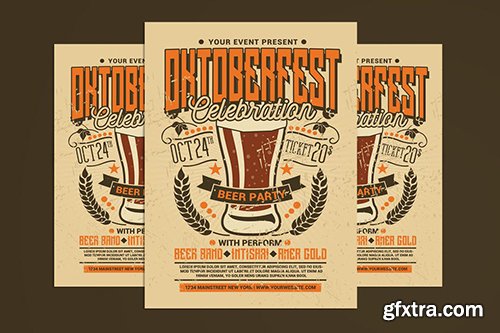 Oktoberfest Celebration Flyer Oktoberfest Celebration Flyer