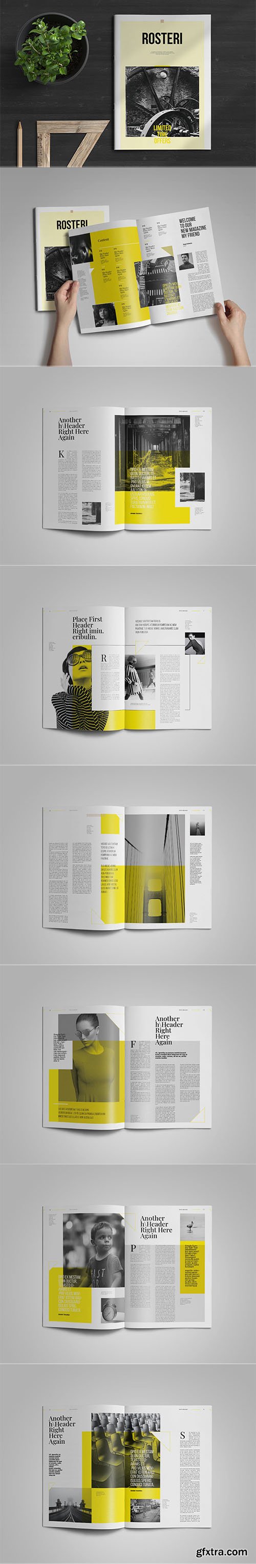 Rosteri | Magazine Template