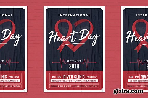 World Heart Day Flyer Template World Heart Day Flyer Template
