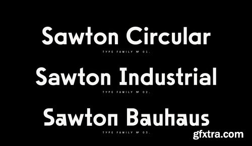 Sawton Font Family