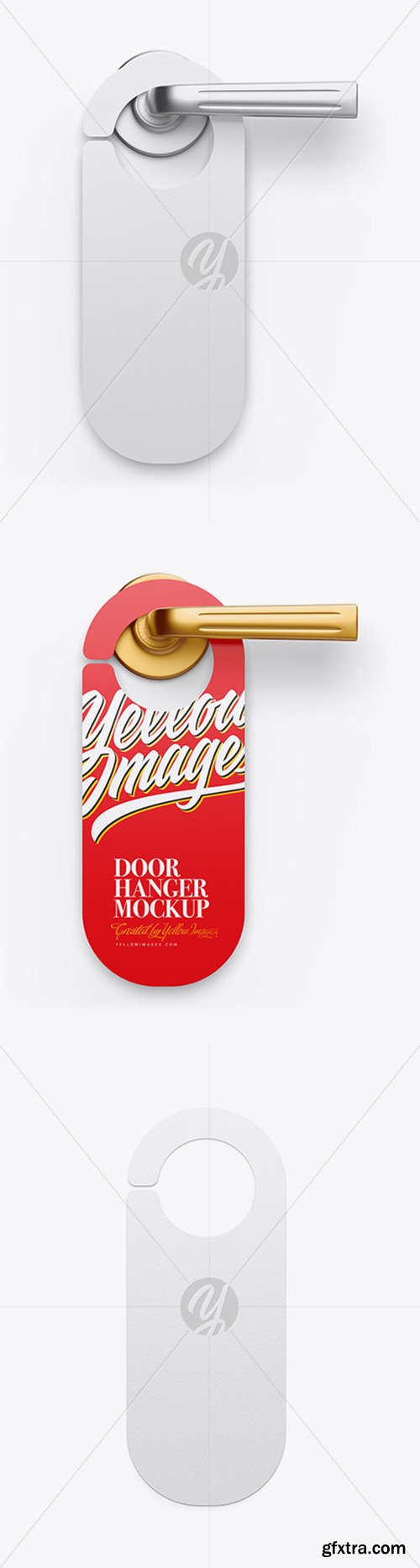 Door Hanger Mockup 65287