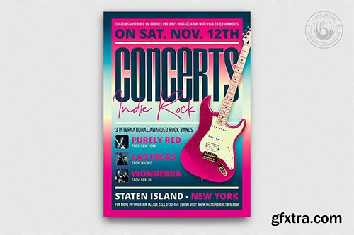 Indie Fest Flyer Template V9 Indie Fest Flyer Template V9