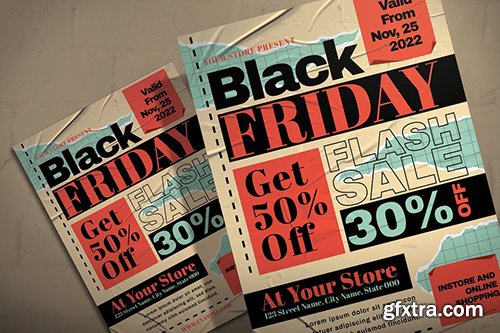 Black Friday Discount - Flyer Template Black Friday Discount - Flyer Template